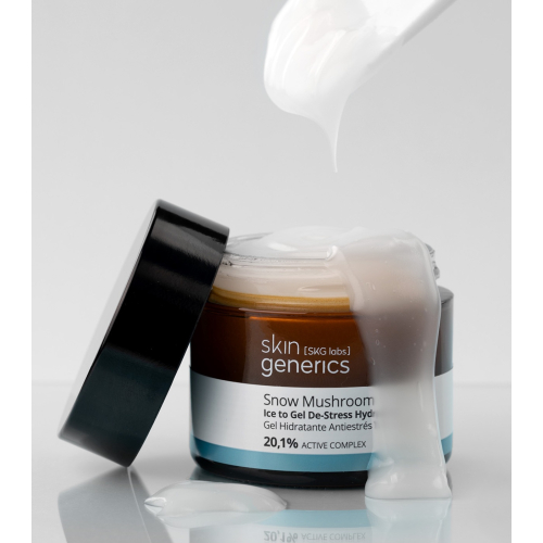 Skin Generics - Feuchtigkeitsspendendes Anti-Stress-Creme-Gel Snow Mushroom