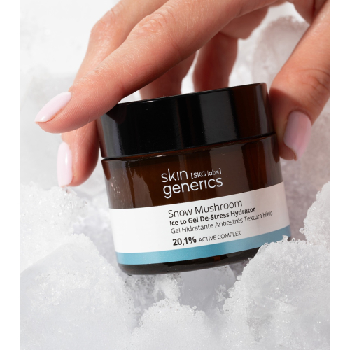 Skin Generics - Feuchtigkeitsspendendes Anti-Stress-Creme-Gel Snow Mushroom