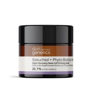 Skin Generics – Bkuchiol + Phyto-Biotics Acai-Stammzellen-straffende Gesichtsmaske über Nacht