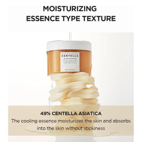 SKIN1004 - Gesichtswasser im Pad-Format mit Centella Asiatica aus Madagaskar - 70 Einheiten