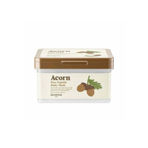 Skinfood - Tägliche Gesichtsmaske Acorn Pore Peptide - 30 uds