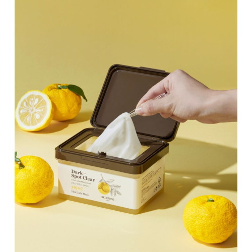 Skinfood - Tägliche Gesichtsmaske Yuja C Vita - 30 Stück