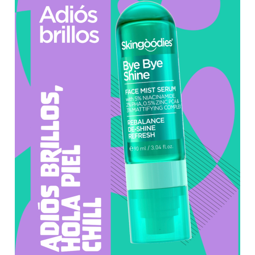 Skingoodies - Gesichtsserum-Spray oil-control - Bye Bye Shine
