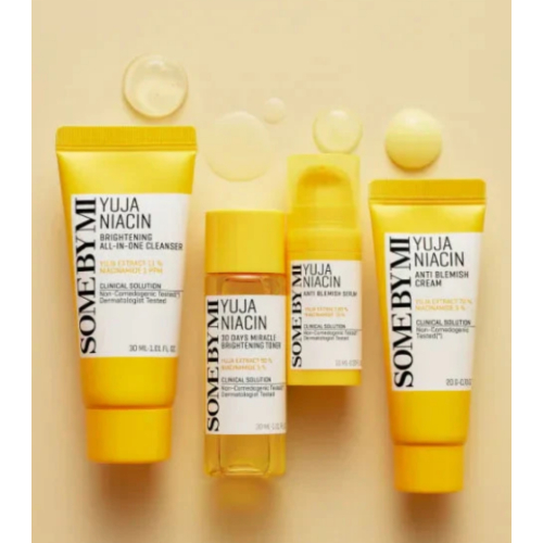 Some by mi - Gesichtspflege-Set Yuja Niacinamide - Tamaño viaje