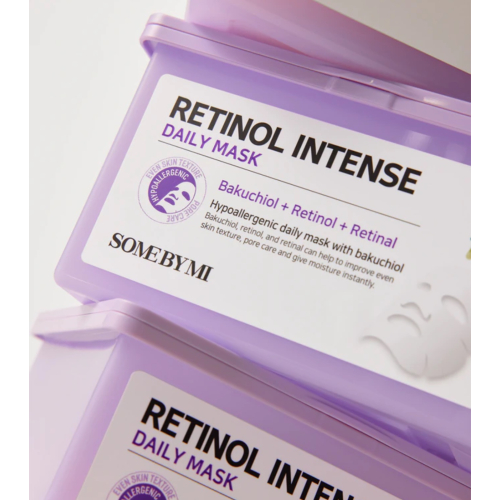 Some by mi - Tägliche Gesichtsmaske mit Bakuchiol + Retinal + Retinol - 30 Stück