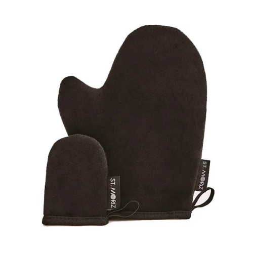 St. Moriz - Packen Sie 2 Handschuhe ein, um den Selbstbräuner aufzutragen