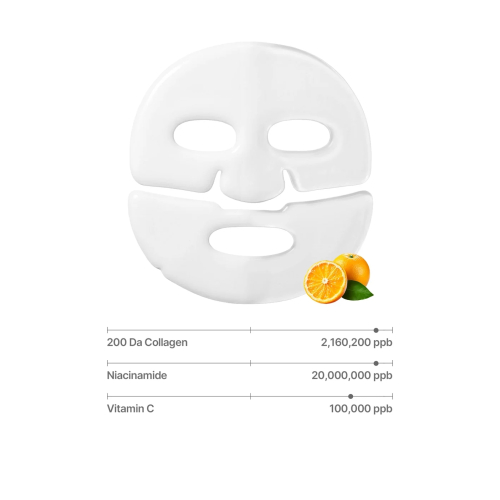 Sungboon Editor - Aufhellende Gesichtsmaske - Deep Collagen Niacin Vita C