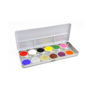 Superstar - Palette mit 12 Aquacolors für Gesicht und Körper