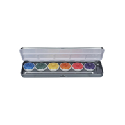 Superstar - Palette mit 6 grundlegenden Aquafarben für Gesicht und Körper Luxury Summer Festival