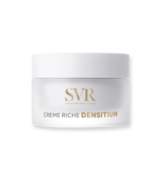 SVR - *Densitium* – Riche Cream Kulturbeutel 50 ml + Mini-Nachtbalsam als Geschenk – Trockene bis sehr trockene Haut