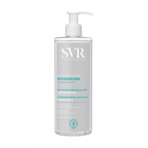 SVR - *Physiopure* - Mizellares Make-up-Entfernerwasser für Reinheit und Weichheit, 400 ml – Empfindliche Haut