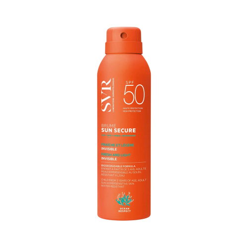 SVR – *Sun Secure* – Sonnenschutzspray mit Lichtschutzfaktor 50+