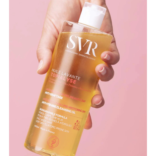 SVR – *Topialyse* – Huile Lavante rückfettendes Reinigungsöl 400 ml – trockene und empfindliche Haut