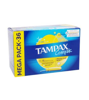 Tampax - Compak Regular Tampons - 36 Count