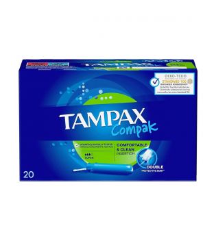 Tampax - Super Compak Tampons - 20 Einheiten