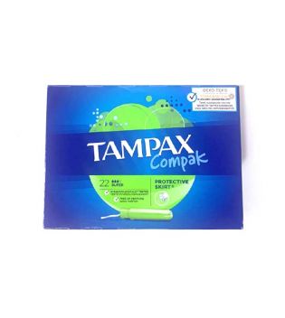 Tampax - Super Compak Tampons - 22 Einheiten