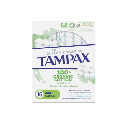 Tampax - Super Tampons Cotton Protection - 16 Einheiten