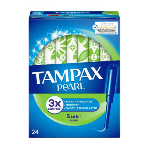 Tampax - Super Pearl Tampons - 24 Einheiten