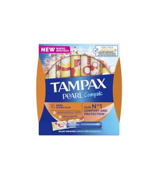 Tampax - Super Plus Tampons Pearl Compak - 16 Einheiten
