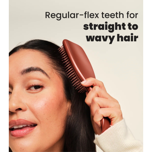 Tangle Teezer – Entwirrungsbürste mit Griff The Ultimate Detangler Chrome – Chocolate Bronze