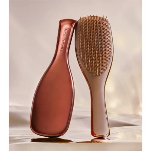 Tangle Teezer – Entwirrungsbürste mit Griff The Ultimate Detangler Chrome – Chocolate Bronze