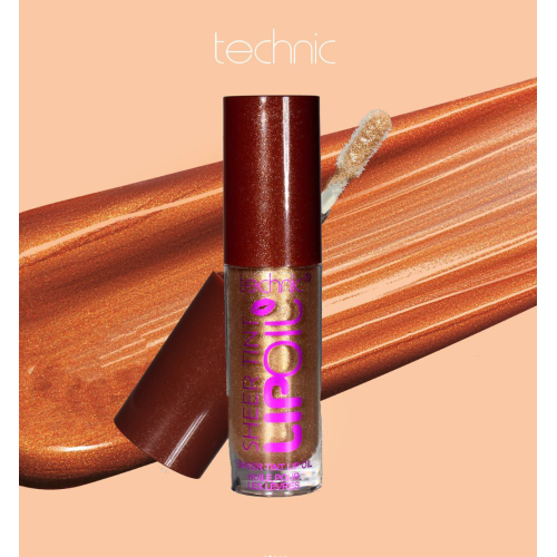 Technic Cosmetics – Lippenöl Sheer Lip Oil – Champagne Season