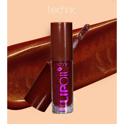 Technic Cosmetics – Lippenöl Sheer Lip Oil – Tough Cookie
