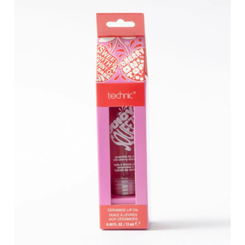 Technic Cosmetics - Keychain Lip Oil Juicy Squeeze Ceramide - Cherry On Top