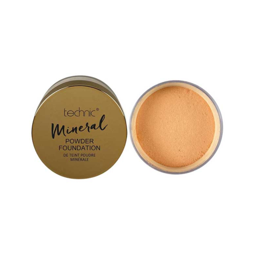 Technic Cosmetics - Pudergrundierung Mineral Powder Foundation - Beige
