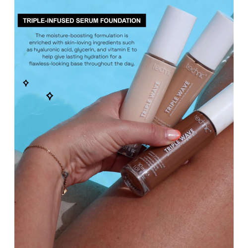Technic Cosmetics – Serum Foundation Triple Wave - Fair