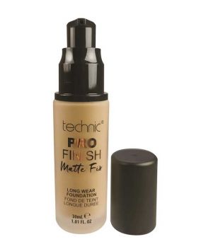 Technic Cosmetics - Foundation Pro Finish Matte Fix - Honey