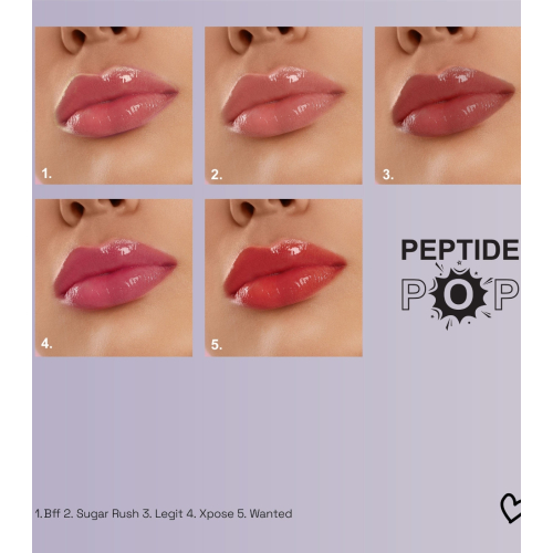 Technic Cosmetics - Peptide Pop Lipgloss - Sugar Rush