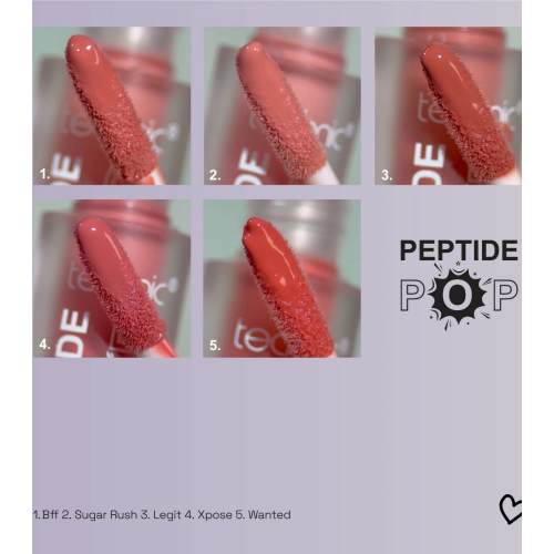 Technic Cosmetics - Peptide Pop Lipgloss - Wanted