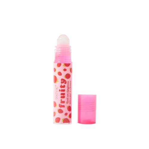 Technic Cosmetics - Lipgloss Roll On Fruity - Strawberry