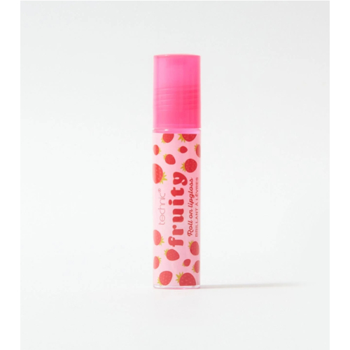 Technic Cosmetics - Lipgloss Roll On Fruity - Strawberry