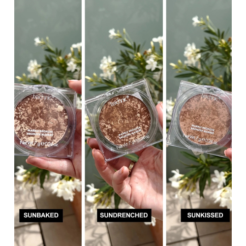 Technic Cosmetics - *Sundrenched* – Puderbronzer Sundrenched Marble - Sunkissed