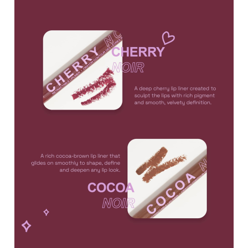 Technic Cosmetics - *Cherry Chocolate* - Lippenkonturenstift - Cocoa Noir