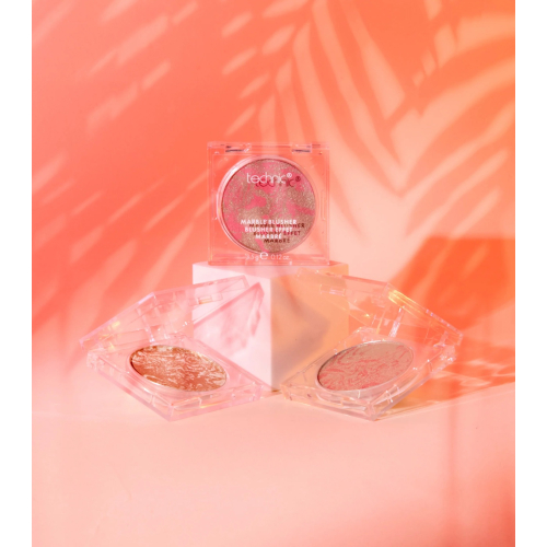 Technic Cosmetics - *Sundrenched* – Puderrouge Marble - Pink Haze