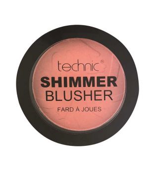 Technic Cosmetics - Shimmer Blusher Rouge - Coral Bay