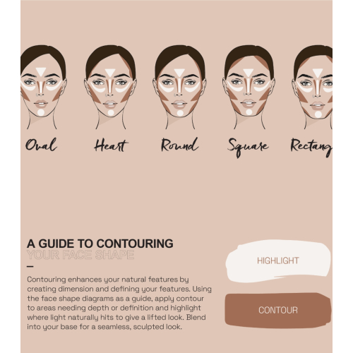 Technic Cosmetics - Konturenstift Easy Blend Contour Stick - Cool Fair