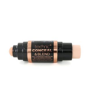 Technic Cosmetics - Conceal & Blend Verbergen mit Mischschwamm - Light