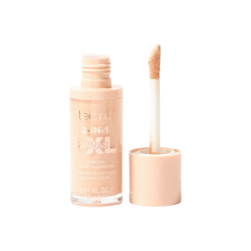 Technic Cosmetics - Flüssiger Concealer 3-IN-1 Canvas XL - Ivory