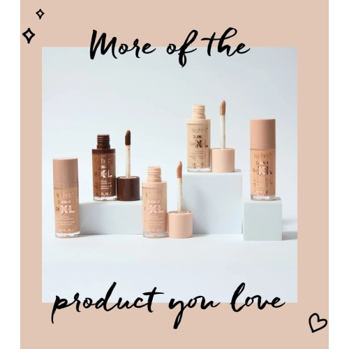 Technic Cosmetics - Flüssiger Concealer 3-IN-1 Canvas XL - Ivory