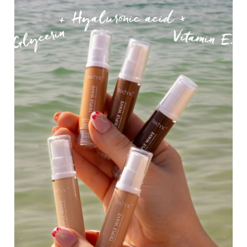 Technic Cosmetics – Flüssiger Concealer Triple Wave - Ultra Dark