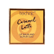 Technic Cosmetics - Duo aus Lippenbalsam und Peeling - Caramel Latte