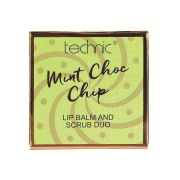 Technic Cosmetics - Duo aus Lippenbalsam und Peeling - Mint Choc Chip