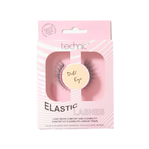Technic Cosmetics – *Elastic Lashes* – Falsche Wimpern – Doll Eye