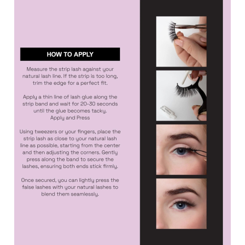 Technic Cosmetics - *Elastic Lashes* – Falsche Wimpern – Feathered Feel