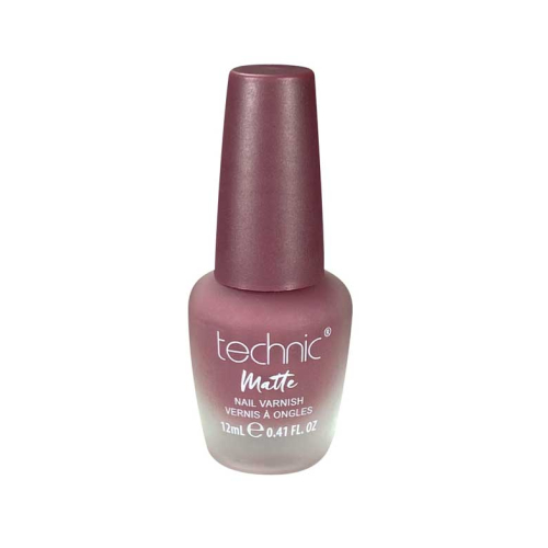 Technic Cosmetics - Nagellack matte - Black Grape