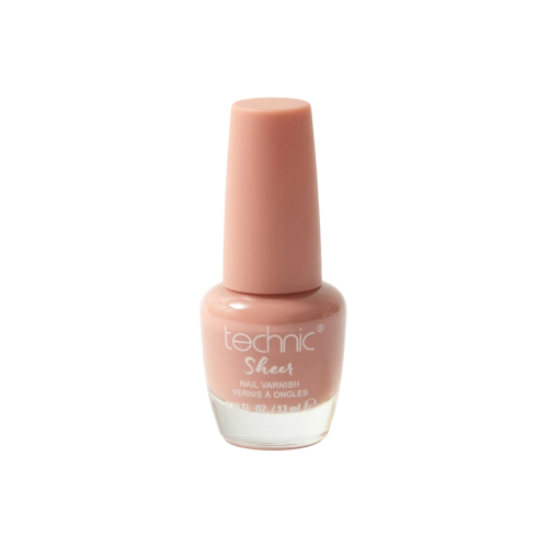 Technic Cosmetics - Nagellack Sheer - Dark Beige